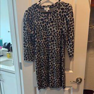 Leopard Print Women's Dress